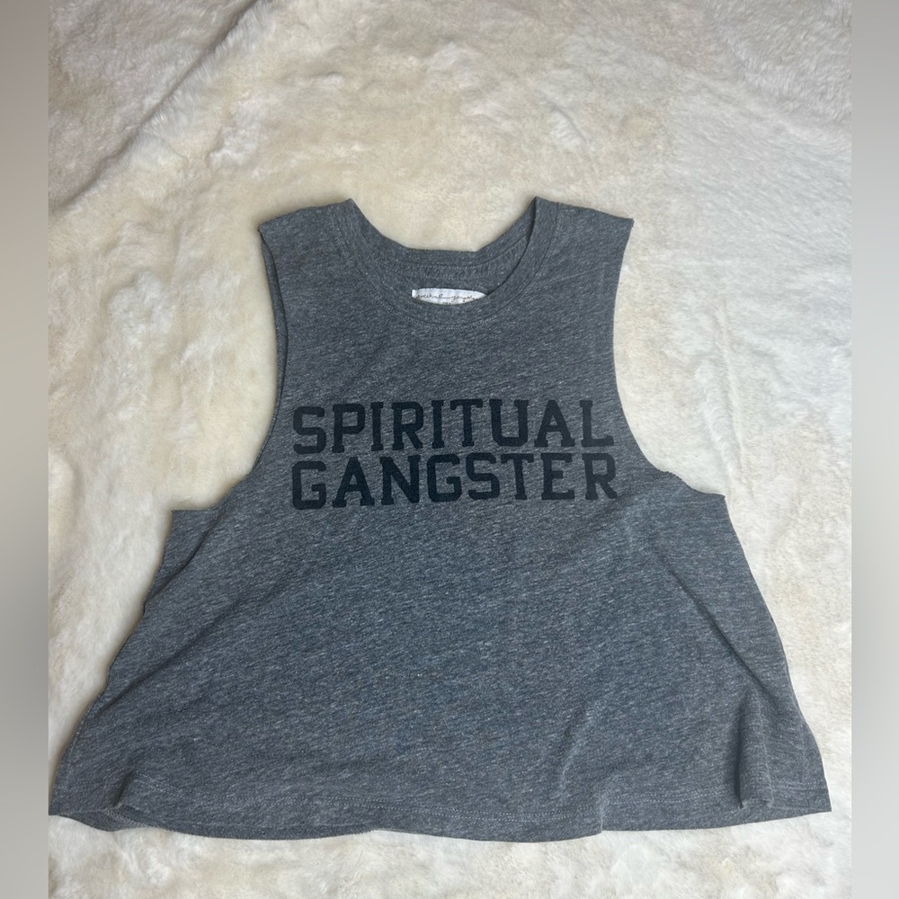 Spiritual Gangster Crop Muscle Tank S